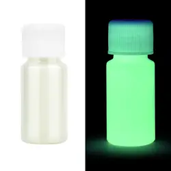 Luminous Glow - in - the - Dark Fluorescent Paint - Water - Based, Super Bright 20g Bottle (Yellow Green)