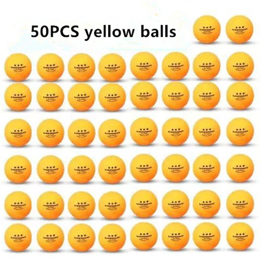 yellow balls 50 PCS