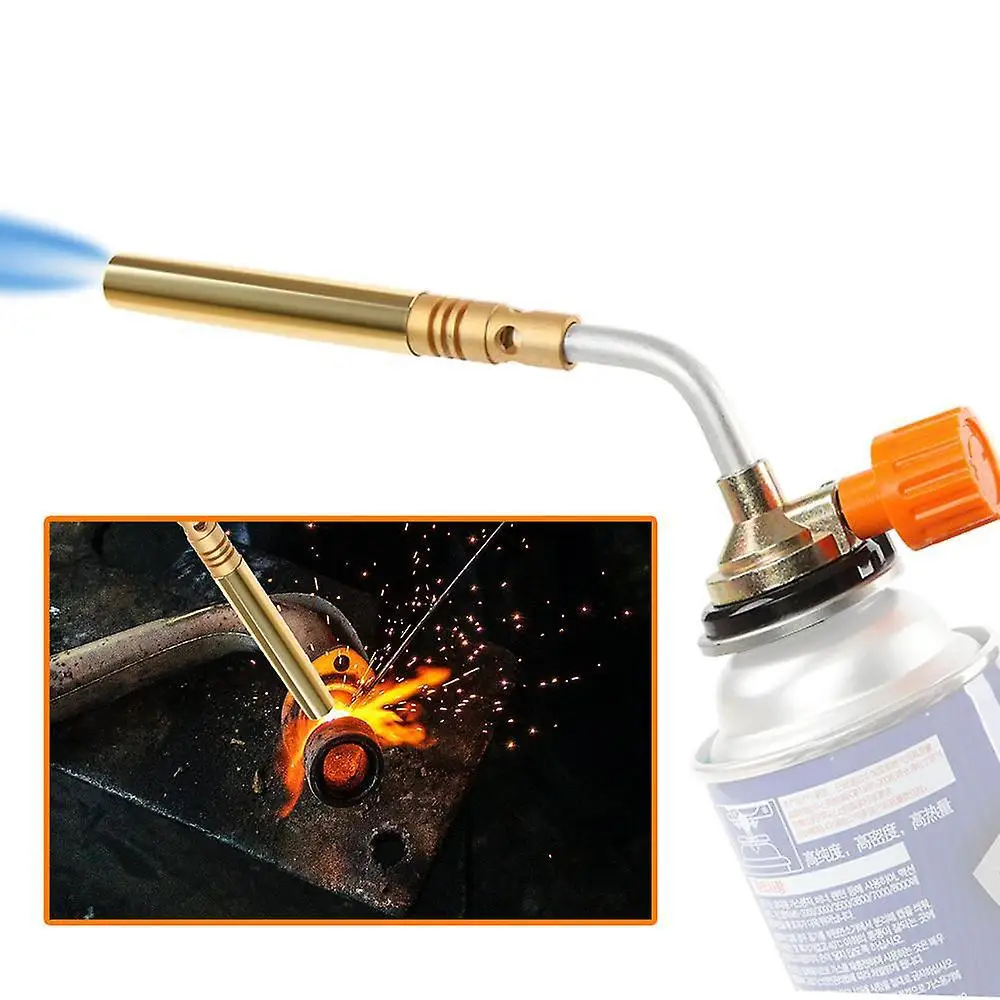 Butane Burner Welding Gas Torch Flame Gun Brazing Flamethrower Outdoor