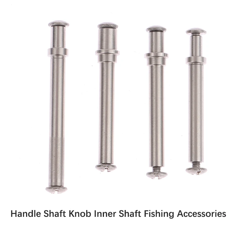 1PC Stainless Steel Knob Inner Shaft Knob Inner Shaft Rocker Axis Rocker Shaft Pin Handle Shaft Fishing Part Accessories