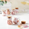 12/24pcs Small Glass Jars with Cork Lids, 50ml Mini Bottles for DIY Crafts, Party Favors, Sand 6