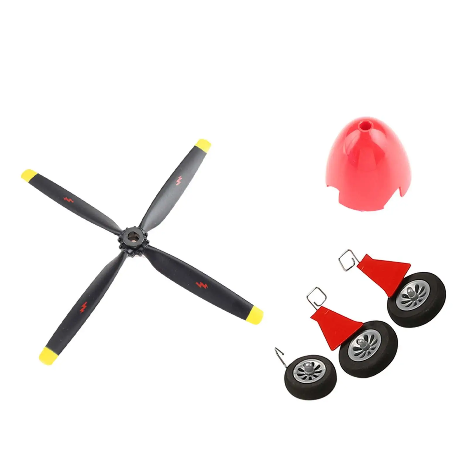 

RC Airplane Propellers RC Craft Landing Gear Set DIY Parts Durable for Wltoys XK 280 Quadcopter RC Airplane Drone Modification