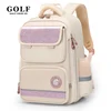 GOLF Primary School Students Reduce Burden backpack 1-6 Grade Large Capacity Children's Backpack Female Backpack Male 3