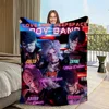 Flannel warm comfort soft plush blanket Zayne for sofa art living Deepspace room office Caleb Sylus bedroom Love travel and gift 3