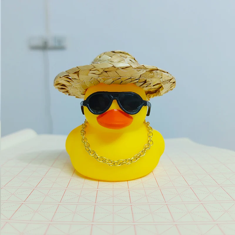 thumbnail image 2 of MuMyer Car Rubber Duck Ornament Colorful Duck Car Dashboard Decorations 2 of 14