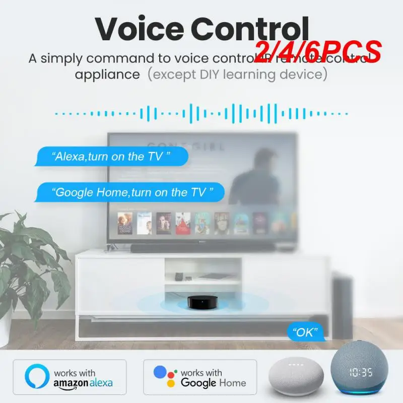

WiFi IR Remote Control With Massive IR Code Tuya/Smart Life APP Remote Control For TV DVD Work With Alexa Home