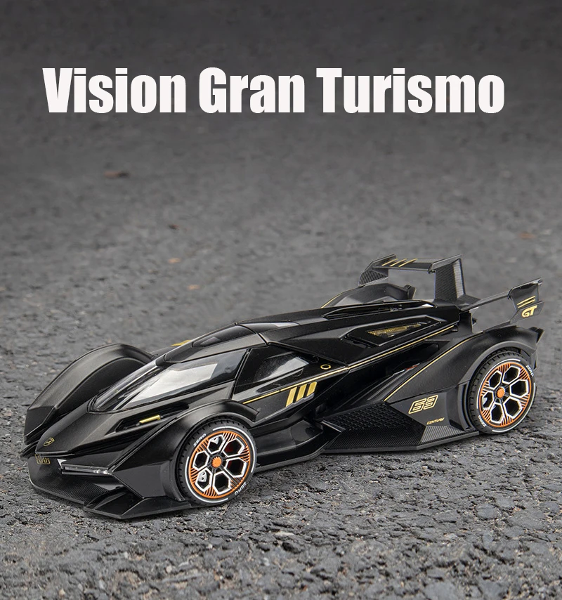 Lamborghini Vision Gran Turismo V12 GT 1:22 Ölçekli 
