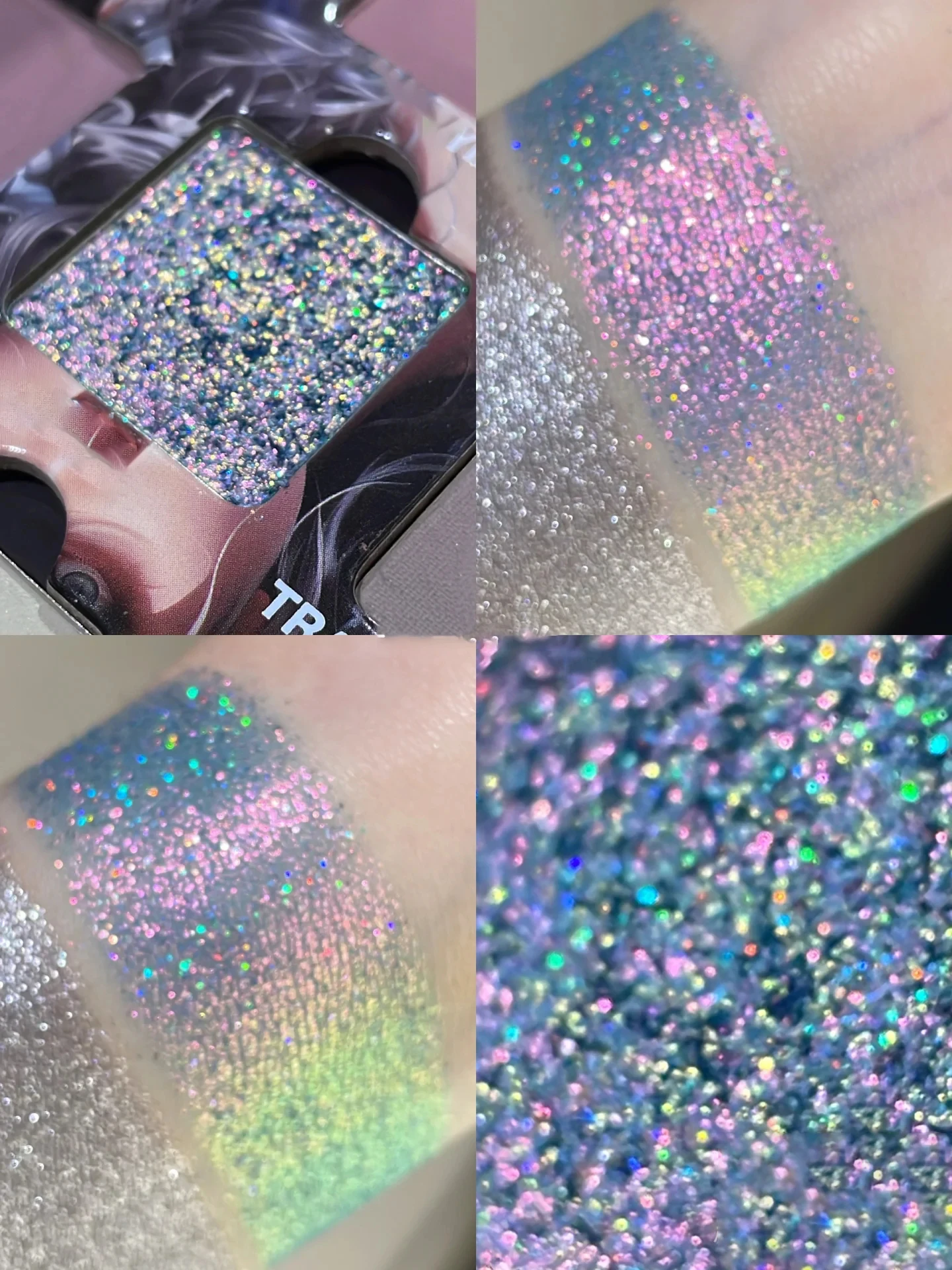 21-Color Chameleon Flashing Eyeshadow Palette Cold Moon Multi-functional Matte Shimmer Glitter Pigments Long-lasting Makeup