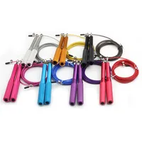 New Fitness Jump Ropes Crossfit Heavy Steel Wire Speed Jump Rope for Boxing MMA Training Equipment Gym Exerciser Skipping Rope 1