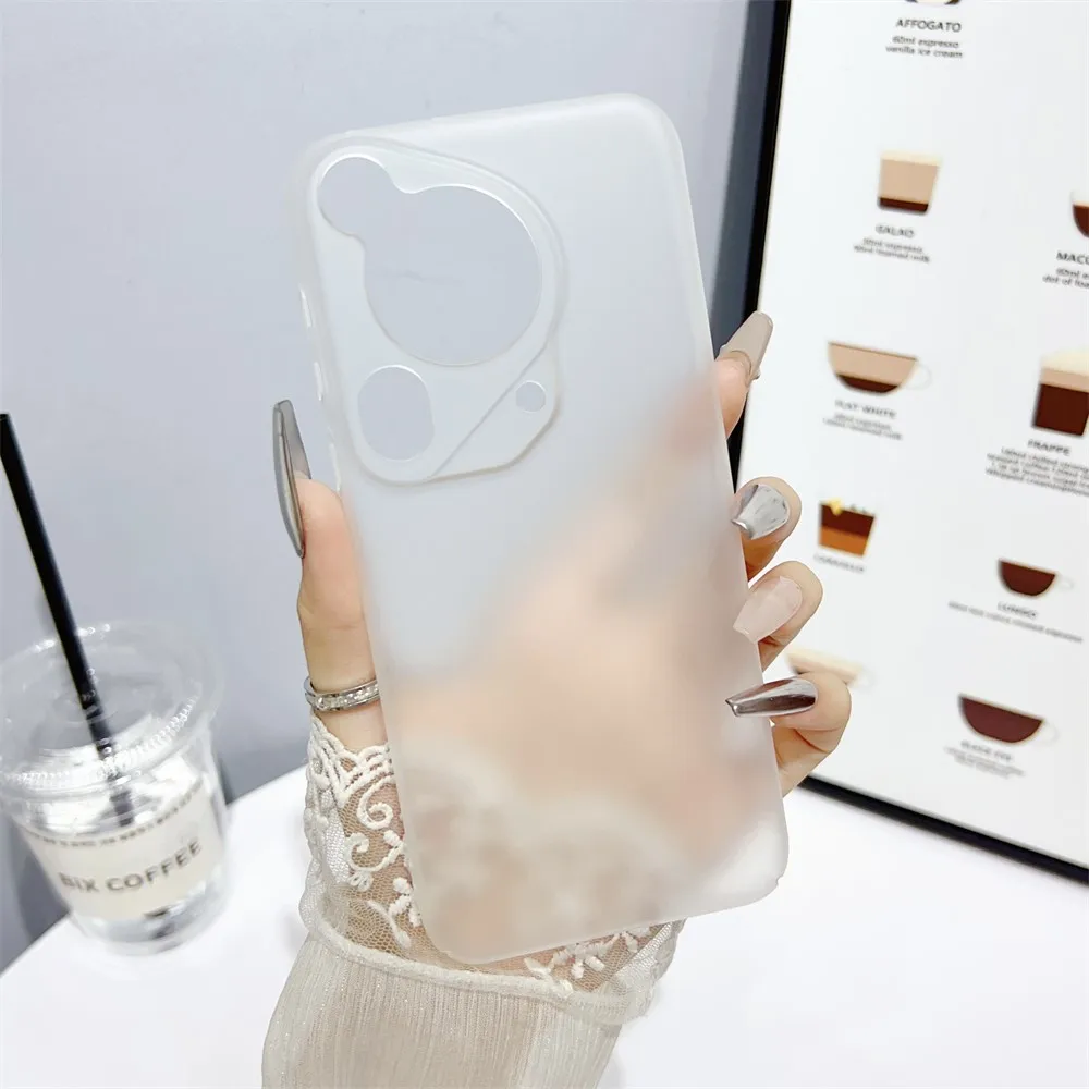 Ultra-Thin Matte Armor Transparent Hard Case - Shockproof Cooling Slim Cover