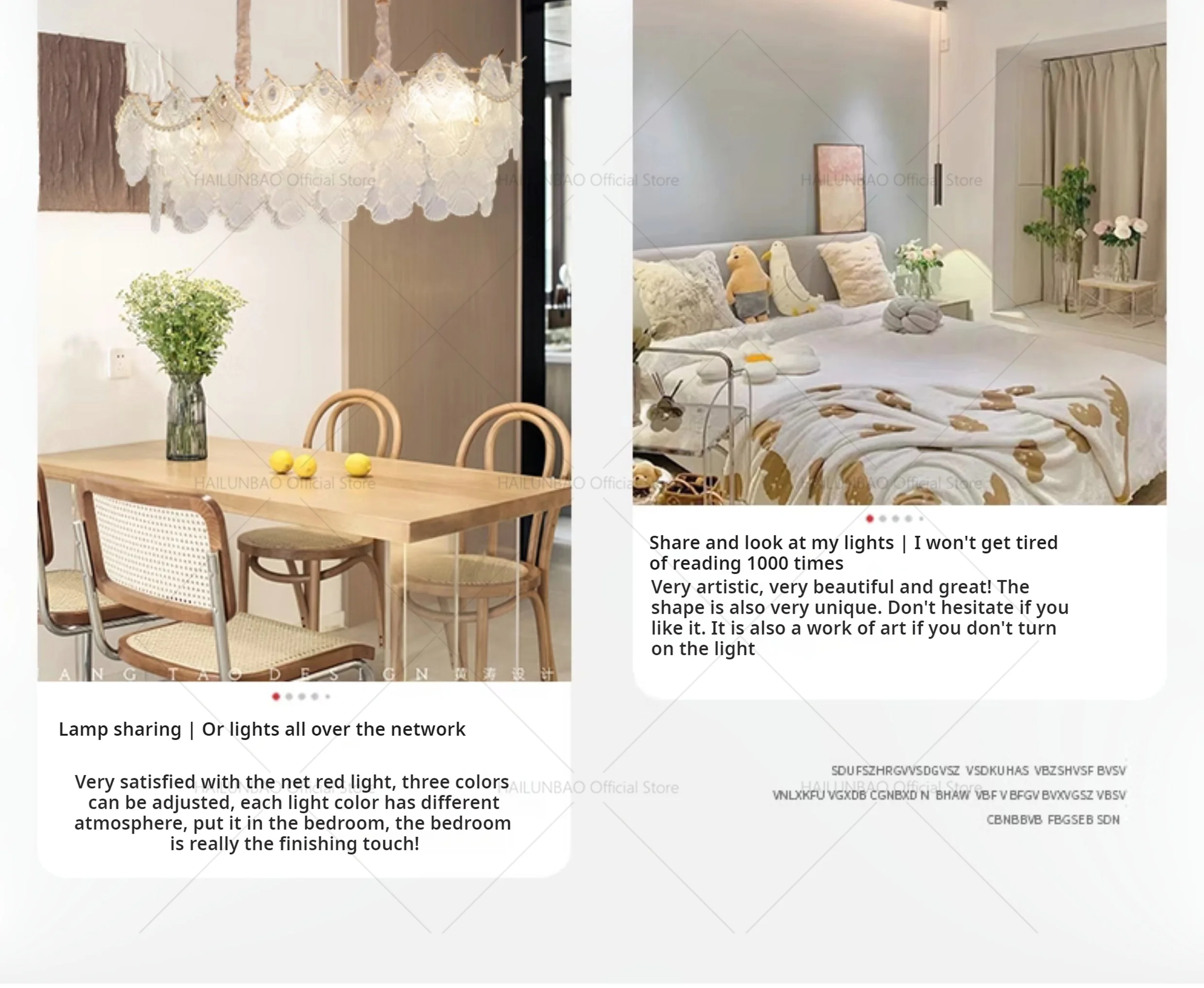 Description Picture 5 of item2024 New Crystal Chandelier Net Red French Cream Wind Light Luxury Master Bedroom High-End Rrestaurant Zhongshan Lamp Lighting