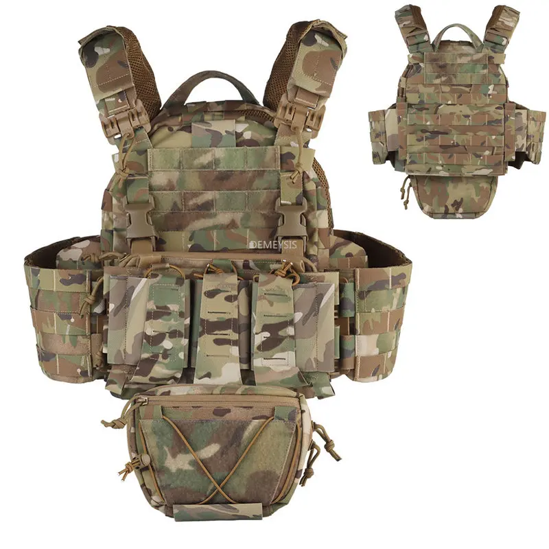 

Military Chest Rig Hunting Durable Nylon Tactical Paintball Airsoft Combat Protection Vests Gear Pack Magazine Pouch Waistcoat
