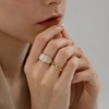 Tigrade Gold Color Tungsten Ring Couple Men Women Classic Wedding Engagement Band 2/4/6/8mm Special Write Engraving Name/Logo 3