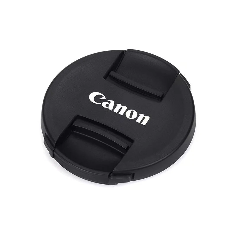 Camera Lens Cap Camera Protection Cap Camera Lens Cover Camera Cover 40.5 49 52 55 58 62 67 72 77 82mm center pinch Snap-on cap cover for canon camera Lens