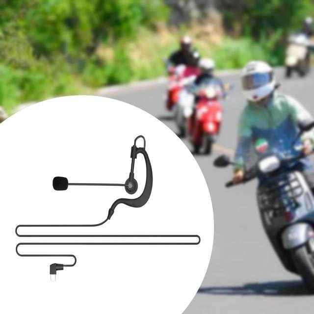 Referee Earphone Cable Stable Performance Black Referee Headset for Referee