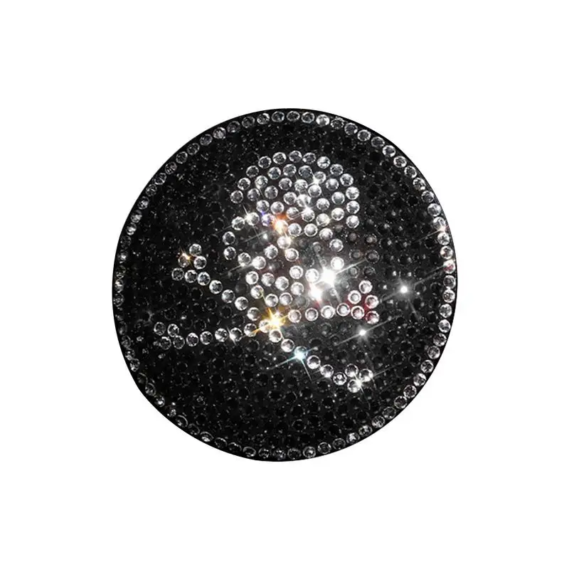 Car Push Start Button Cover Push To Start Button Cover Dazzling Car Push Start Button Cover Universal Crystal Rhinestone Car