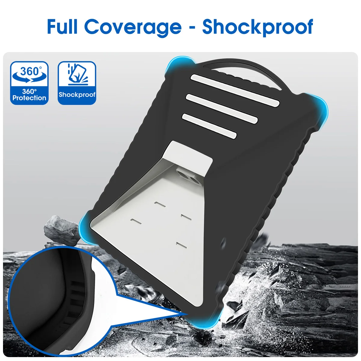 StarLink 미니 안티 범프 쉘 방열 케이스 용 StarLink 미니 안테나 용 휴대용 안티 드롭 실리콘 보호 케이스