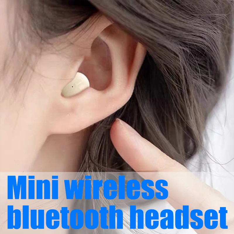 Xiaomi Ture Draadloze Oordopjes Onzichtbare Tws Mini Bluetooth Hoofdtelefoon Snel Opladen In-Ear Oorhaak Sport Oordopjes Ingebouwde Microfoon
