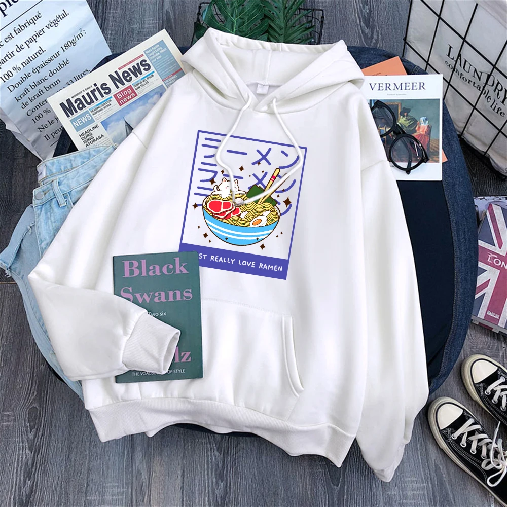 

Kawaii I Just Really Love Romenmen Sweatshirt Fashion Crewneck Hoodies Funny Pocket Pullover Hoody Cartoon O-Neck Sportswear