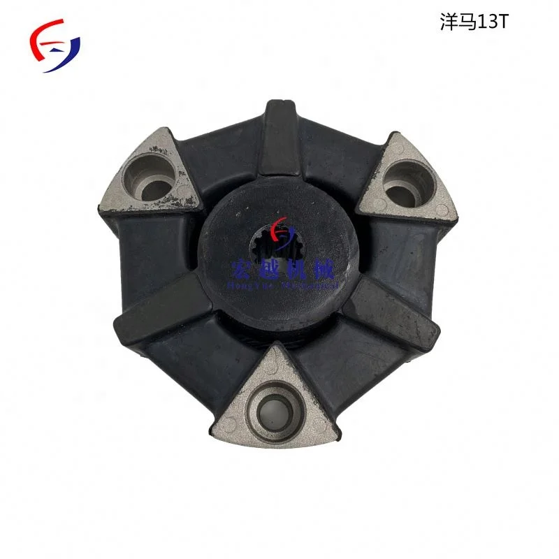 Rubber Coupling assemsly 13T 15T 17T For Yanma Excavator Vio30 Vio40 Vio50 Vio55 Vio60 Vio70 Vio75