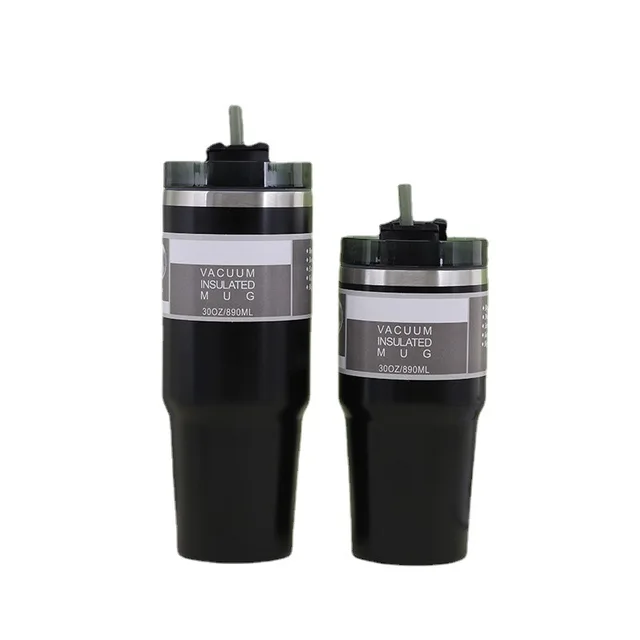 600/900ml Tumblers Double Wall Water Thermal termos Coffee Mug  Flasks Stainless Steel Thermoses 30oz 20oz Cup Bottle 2