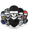 Skull Balaclava Mask Men Cycling Cap Snowboard Ski Face Cover Motorcycle Bicycle Hat Bandana Scarf Neckwarm Breathable Windproof 1