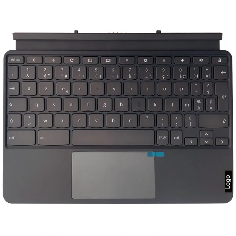 FR French Original Keyboard for CT-X636F Ideapad Duet Chromebook 10.1 Tablet Portable Keyboard CrOS Tab10 UK layout