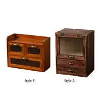 Makeup Organizer with Drawer Skincare Organizers Box Portable Makeup Case for Gift Bedroom Bathroom Dressing Table Countertop 2