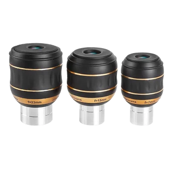 Sky Wathcer 82 degree 1.25 2 inch 7mm 15mm 23mm Eyepiece Kit Parts Astronomical telescope accessories
