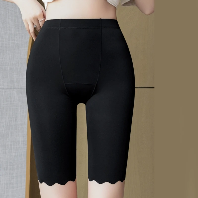 Women Seamless Shorts Safety Pant Under Dress Boyshorts Anti Chafing Underwear