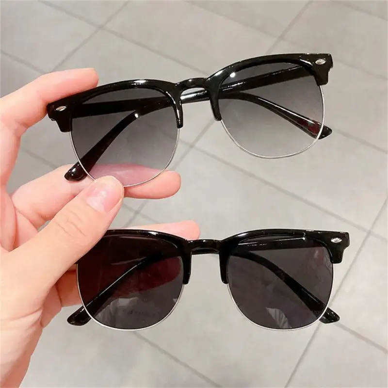 Children' Sunglasses Boys Girls Fashion Trendy Baby Sun Glasses UV Resistant Korean Version Round Frame Eyewear Outdoor Cycling