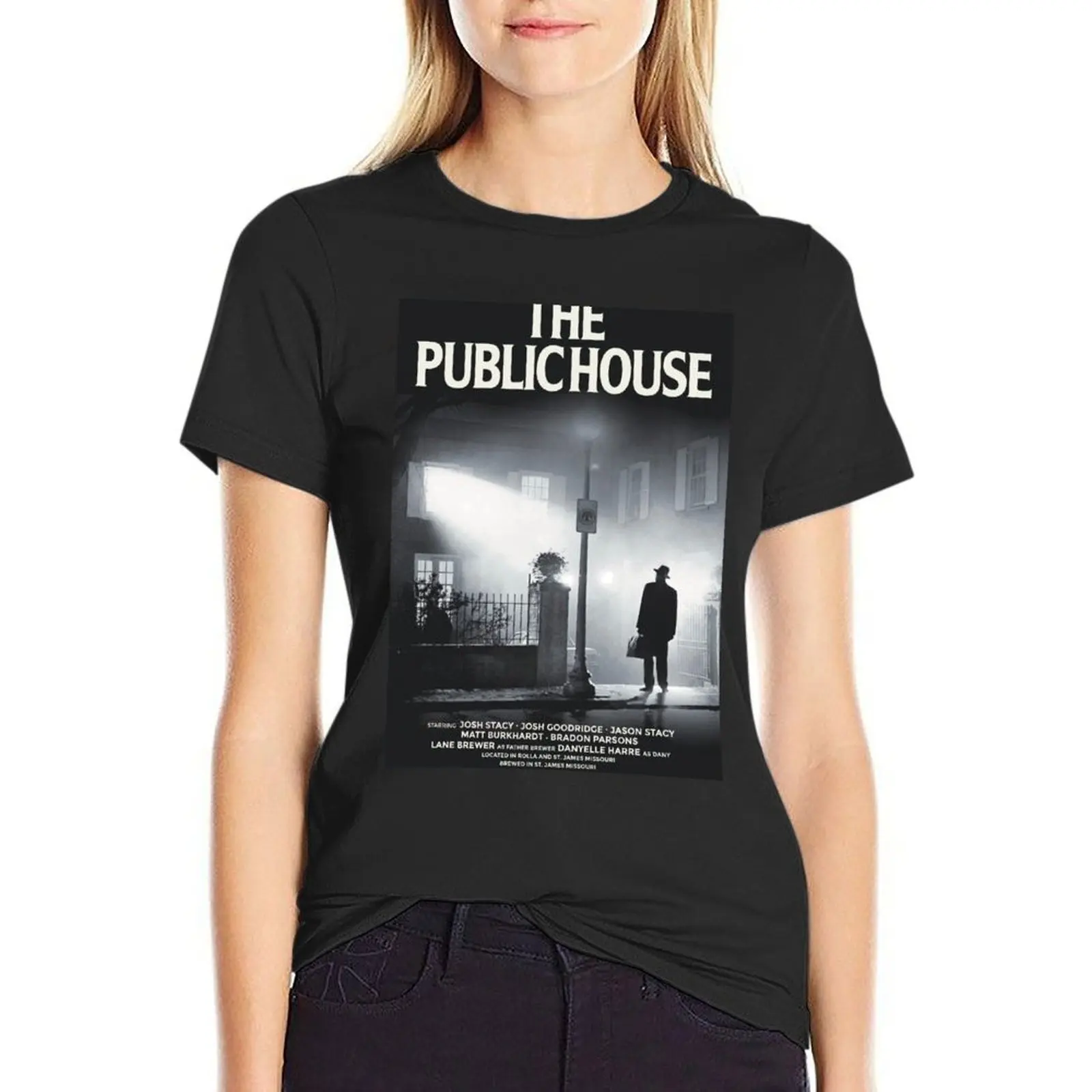 Public house 20 T-Shirt cute tops anime clothes T-shirt Women