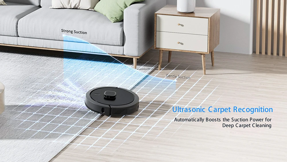 Liectroux G7 LDS Robot Vacuum Cleaner With Selfemptying Dustbin, Multi