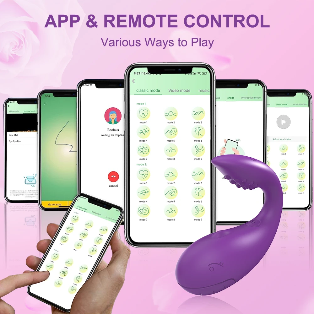 Wireless Vibrator APP Remote Control Wearable Women's Vibrating Underwear  Sex Toys Dildo Clitoris G-spot Massager Vibrating Egg