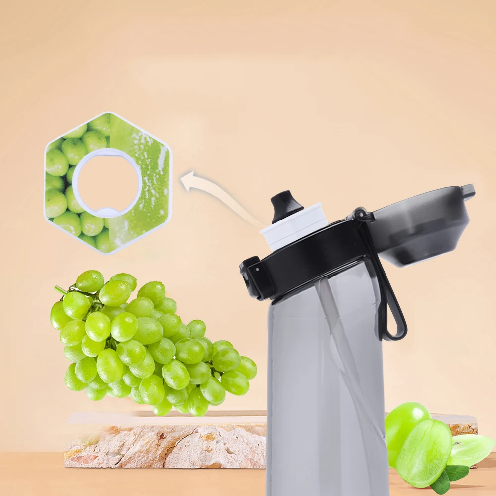 Air Flavor Pods Water Bottle Flavor Caps 0 Sugar Fruit Scent Pods Non Toxic Water Cup Scented Pods Creative for Drinking Water