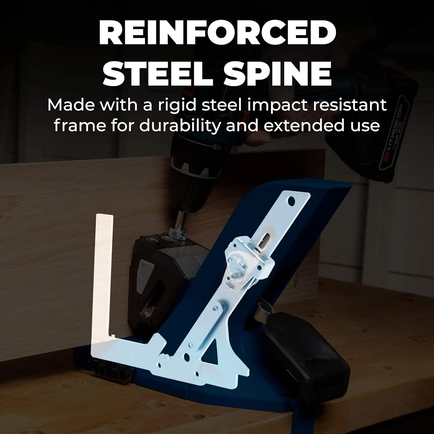 Tool KPHJ720PRO Pocket-Hole Jig 720PRO - Easy Clamping & Adjusting - Includes Durable Pocket-Hole Screws