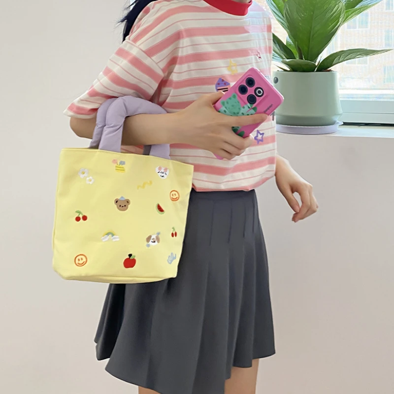 New Fashionable Flow Large Capacity Casual Lightweight Cute Handbag Ladies Fashionable Street Mini One Shoulder Bags