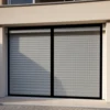 Garage Door Screen,10x8 Ft Magnetic Closure Heavy Duty Weighted Bottom Garage Screen,Garage Net Cover 4