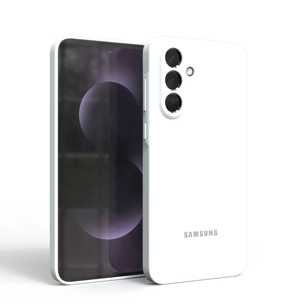 Silky Silicone Soft-Touch Protective Phone Case Cover