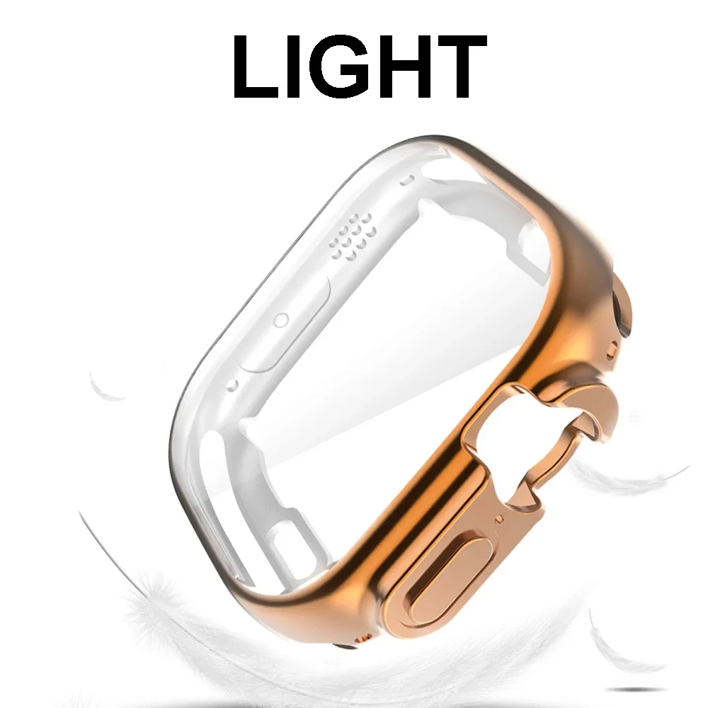  ġ  Ŀ, Ʈ 49mm, TPU ̽, ȭ ȣ,   ð ̽, iWatch Ʈ, 49mm ð ̽