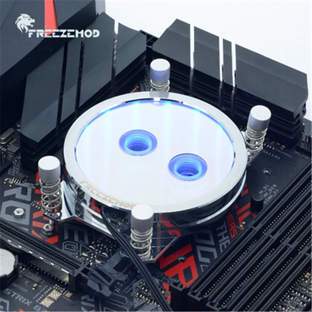 Zemod-cpu Bloco de Água Refrigerador do Processador Ryzen Efeito de Gradiente Infinito Amd Am2 Am3 Am4 Ciclo de Espelho 3d 5v Amd-pr-xpm - Imagem 3