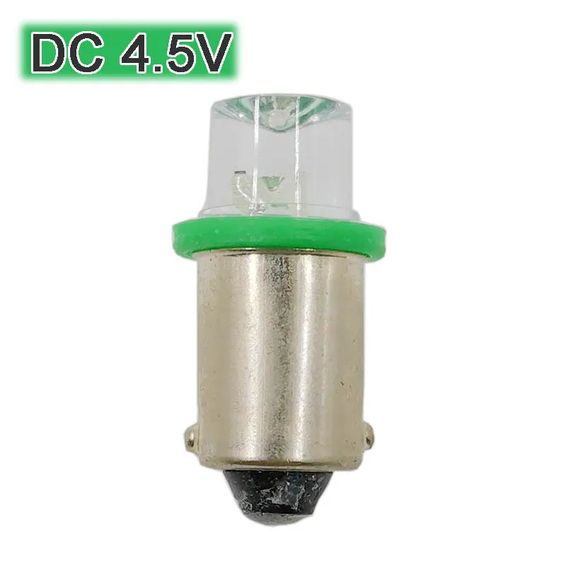 

DC4.5V BA9S Bayonet Bulb LED Indicating Lamp Lathe Light Detection Beads DIY Electronic Presentation Scattered Light No Dazzling