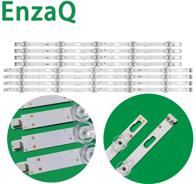 LED Backlight Strip Replacement For Samsung UE55TU7170U UN55TU7000 55TU8000 TV Models