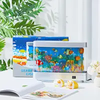 Aquarium Artificial Tropical Fish Tank Lamps Decorative Night Light Virtual Ocean Dynamic LED Table Lamp Cute Room Decor Gifts 1