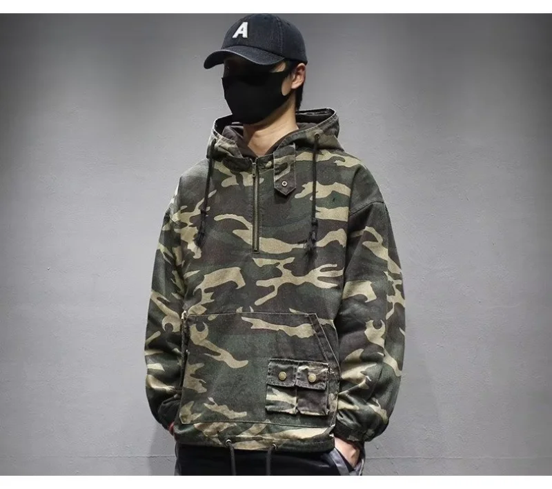ジャケット・アウター future archive camo zip hoody Sportswear Future Icons Allover Print Full Zipper Hoodie