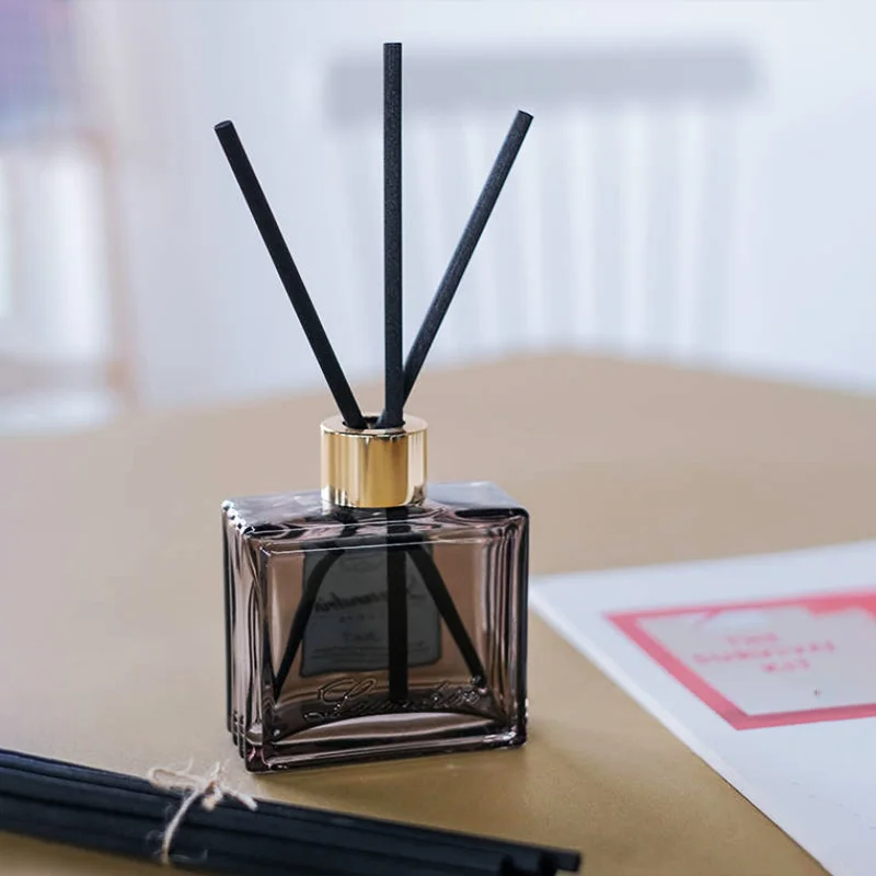 Reed diffuser stick fragrance diffuser refill stick aroma diffuser sticks 100pcs Reed Diffuser Sticks Set 3mm 8 inch Fiber Reed Aromatherapy For Bedroom Office Bathroom Living