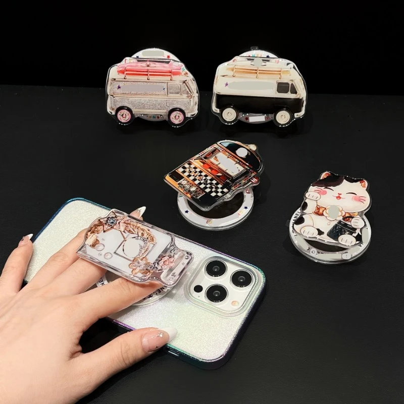 ضوء فاخر الراقية قوي المغناطيسي حامل الهاتف المحمو...