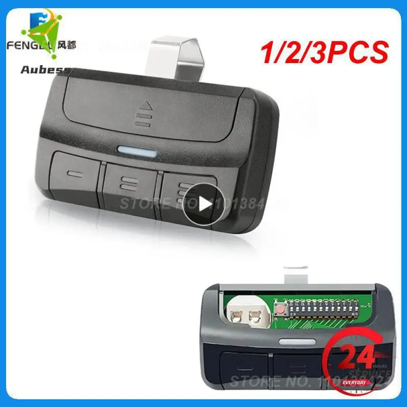 

1/2/3PCS rolling code remote duplicator 287-868MHz garage door opener 3 in 1 remote control gate 433 door remote control