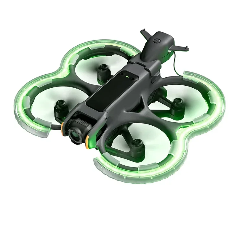 LED Propeller Guard Protector Rechargeable Luminous Anti-collision Ring Propellers Protective Bumper For DJI Avata 2 drone propeller guard