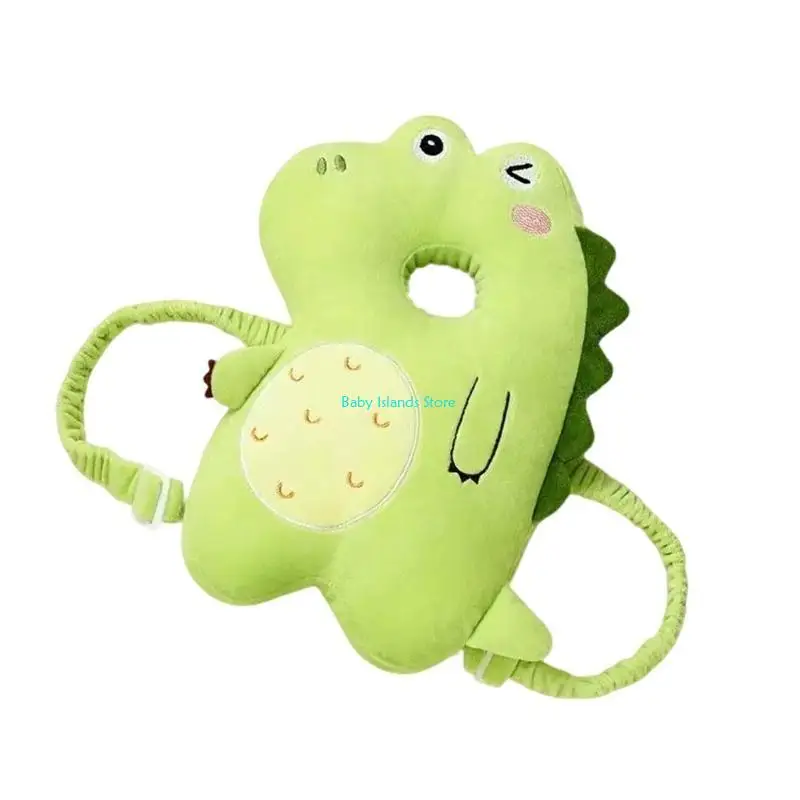 K92D  머리 보호대 안전 머리 보호 쿠션 크롤링 및 걷기 를위한 가볍고 부드러운 배낭 베개